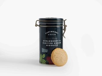 The London Collection - Strawberry & Clotted Cream Biscuits