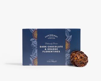Dark Chocolate with Orange Florentines