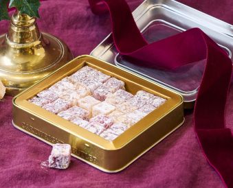 Merry Christmas - Turkish Delight Selection in Tin