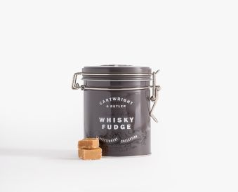 Whisky Fudge in Tin