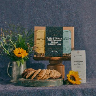 Dad’s Triple Chocolate Treat selection