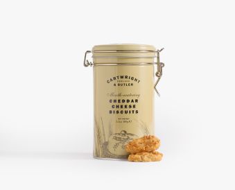 Cheddar Cheese Biscuits in Tin