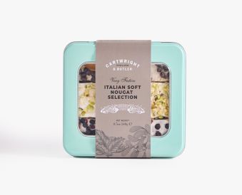 Soft Italian Nougat Selection in tin