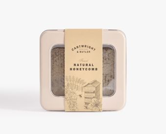 Natural Honey Comb in window tin