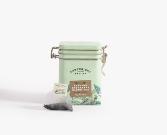 English Breakfast Whole Leaf Tea Bags Caddy