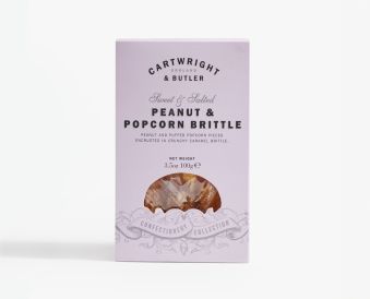 Peanut & Popcorn Brittle in Carton