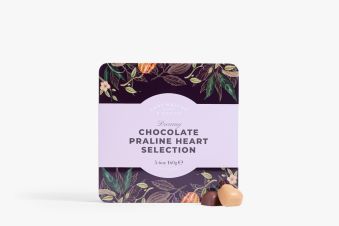 Chocolate Praline Heart Selection Tin