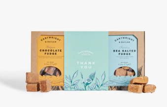 Thank You - Trio of Fudge in carton